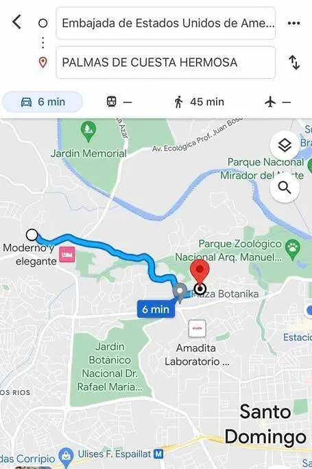 Acogedora Partamento Cerca De La Embajada Apartman Santo Domingo Dominikai Köztársaság